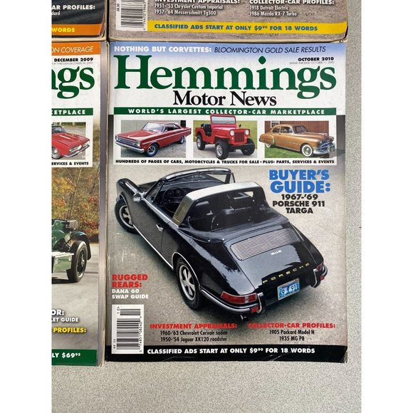 Hemmings Motor News Magazine  Lot Of 6 - 2007,08,09,10  All in pre enjoyed condi - Picture 7 of 9